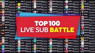 Download lagu Top 100 Live Sub Battle | MrBeast, Alejo Igoa & More mp3 Download lagu Top 100 Live Sub Battle | MrBeast, Alejo Igoa & More mp3