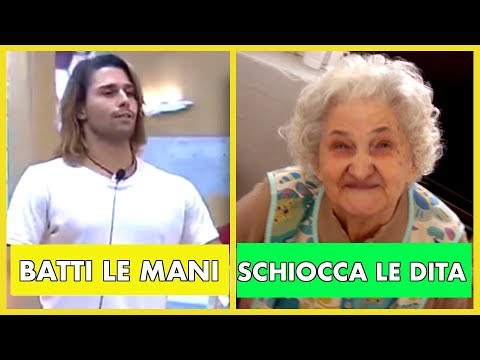 GLI EFFETTI DI "BATTI LE MANI SCHIOCCA LE DITA" SU MIA NONNA - iPantellas