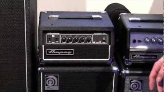 Video thumbnail for Sweetwater at Winter NAMM 2012 - Ampeg Micro CL Mini-stack Overview by Sweetwater