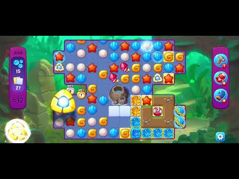 Fishdom gameplay level 3134