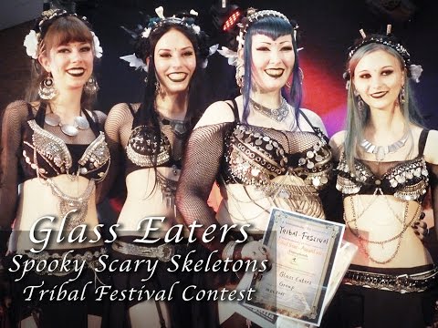 Glass Eaters at Tribal Festival Hannover 2015 Contest - Spooky Scary Skeletons