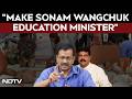 सोनम वांगचुक न्यूज़ केजरीवाल की बड़ी �