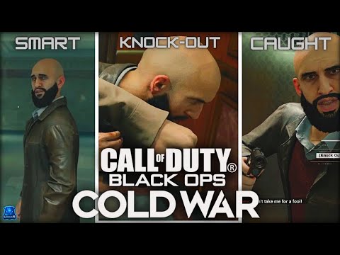 Call of Duty: Black Ops Cold War - Campaign All Zakhaev Elevator Choices (Smart/Knock-Out/Caught)