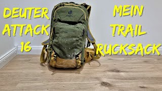 Mein E-MTB Rucksack und was ich alles so dabei habe | Deuter Attack 16 Protektor Rucksack #cube