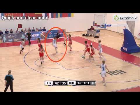 Kati Ollilainen (PG 5'8", 2003) from Finland