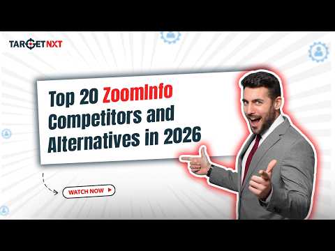 Top ZoomInfo Competitors & Alternatives (Best Data Providers in 2026)