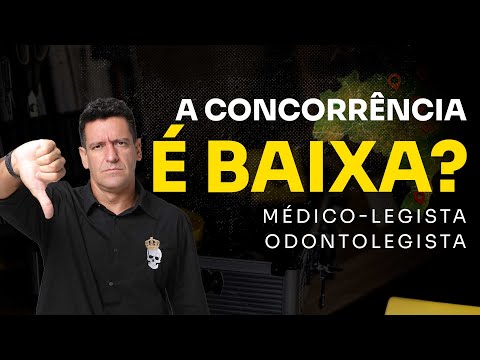 O Concurso para médico-legista e odontolegista é concorrido?