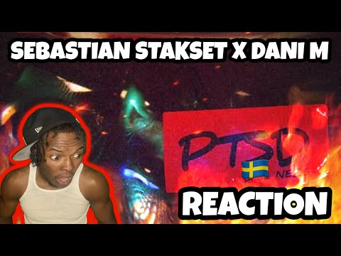 AMERICAN REACTS TO SWEDISH DRILL RAP! Sebastian Stakset Ft. Dani M - PTSD (ENGLISH SUBTITLES)