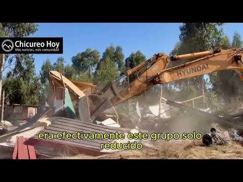 Nueva jornada de desalojo de la megatoma de San Antonio en Valparaíso