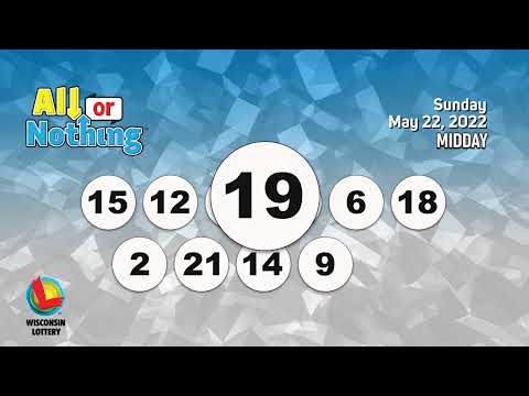 Wisconsin Lottery Midday Draw 05/22/2022