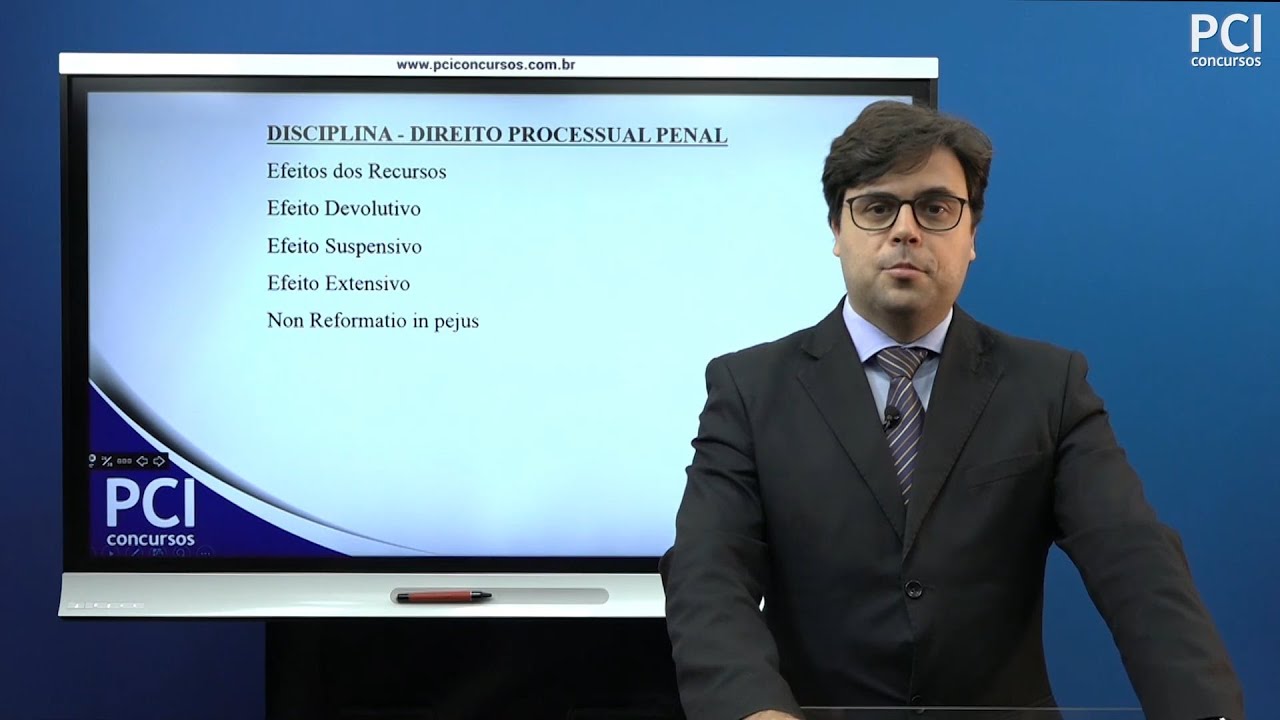 Aula 25 - Recursos no Processo Penal - Efeitos dos Recursos