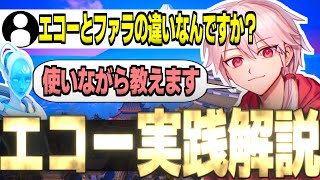 【解説】エコーの使い方わからない人集合！ファラと比べた時のエコーの強みを実践しながら解説してみたかった。【オーバーウォッチ2】
