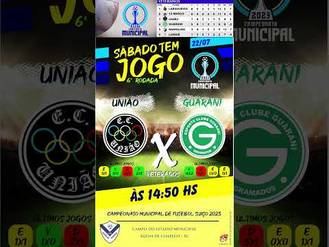 #1.060 - JG37 - União x Guarani (Veteranos)