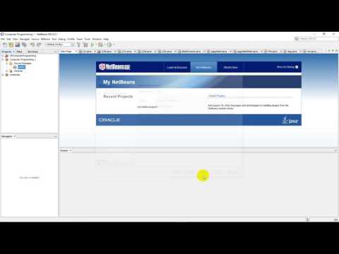 Netbeans Setup - Project, Package, Class