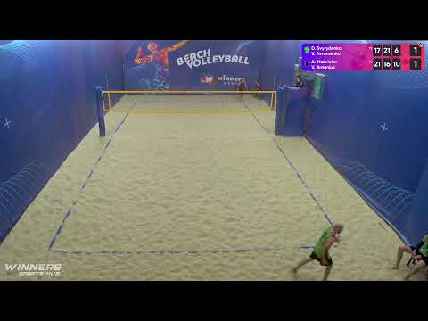 09:55 D. Svyrydenko / V. Avramenko - A. Matvieiev / V. Antoniuk 02.08.2022 |Winners Beach Volleyball