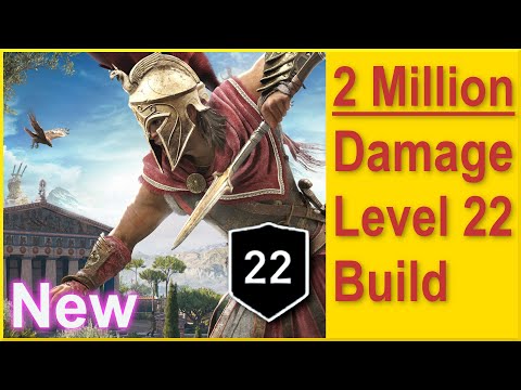 Assassins Creed Odyssey - 2 Million Damage Level 22 Build - New Best Early Build 2023 + Free Version
