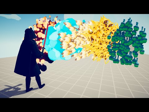 DARTH VADER vs 5x EVERY GOD - Totally Accurate Battle Simulator TABS