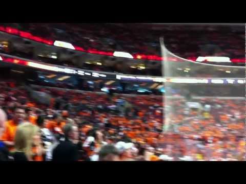 Philadelphia Flyers vs Pittsburg Penguins - Stanley Cup Playoffs 2012 Game 3 Warm Ups