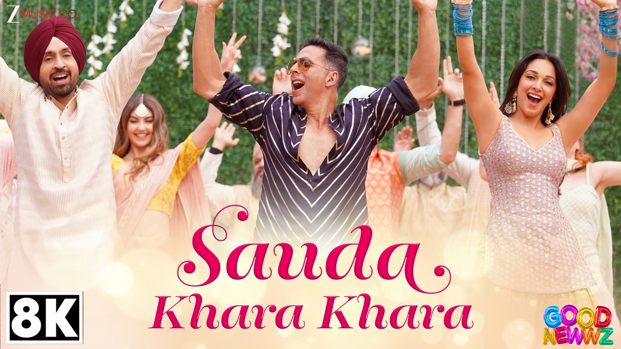 Sauda Khara Khara 8K Video | Good Newwz | Akshay Kumar, Diljit Dosanjh, Kiara Advani |Sukhbir,Dhvani