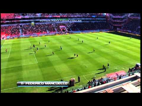 Gol de Mancuello. Independiente 1 Aldosivi 0. Fecha 3. Torneo Primera B Nacional. FPT