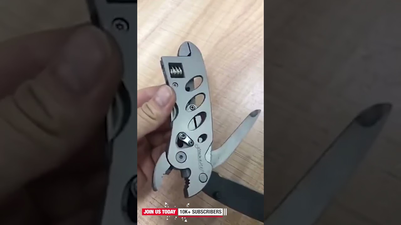 Be Ready for Anything with the Folding Pliers Combination Tool