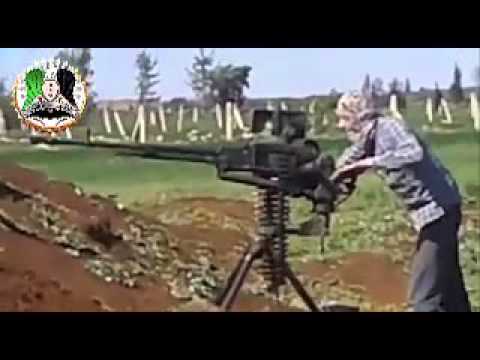 استهداف عناصر تنظيم داعش برشاش 14 تمهيدا لاقتحام الشيخ سعد في ريف درعا من قبل التجمع الأول