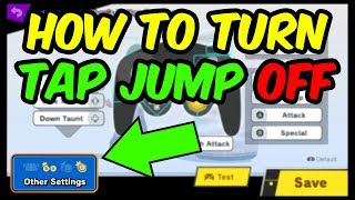How To Turn Off Tap Jump/Modify Controls for Online In Super Smash Bros Ultimate