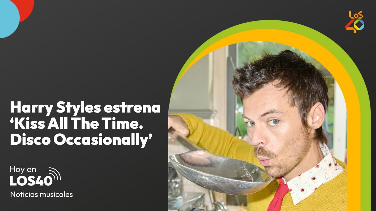 HARRY STYLES presenta 'Kiss All The Time. Disco, occasionally'  - Noticias del 6 de marzo