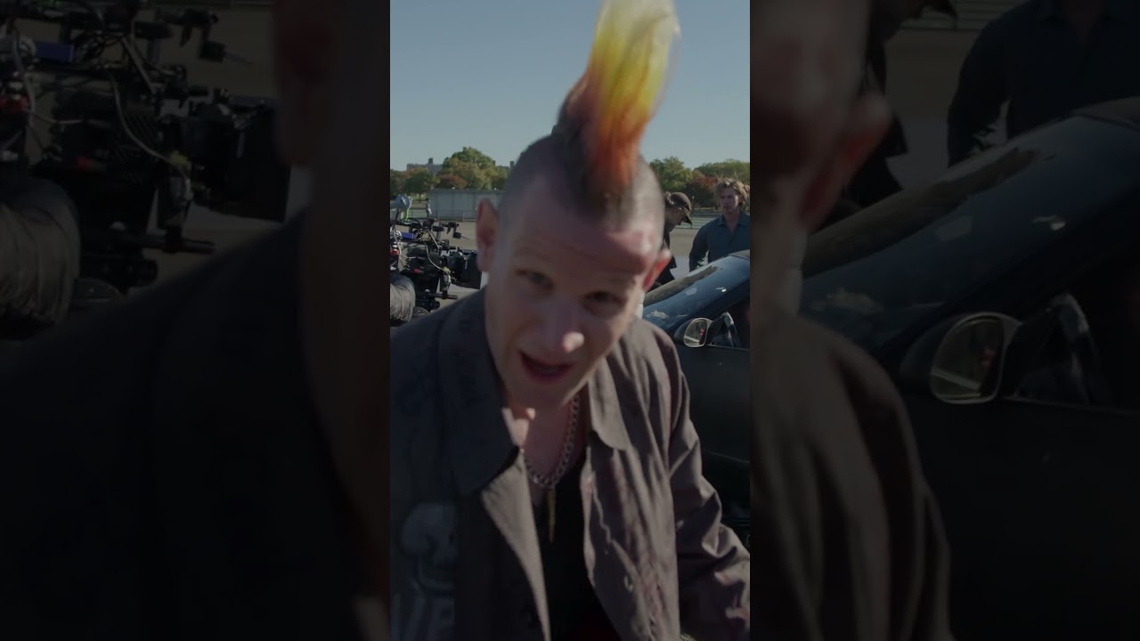 The kind of neighbour you’ll never forget. Matt Smith is Russ in Caught Stealing