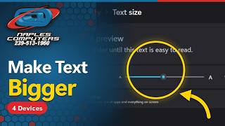 How to Make Text Bigger (iPhone, Android, Windows, Mac)