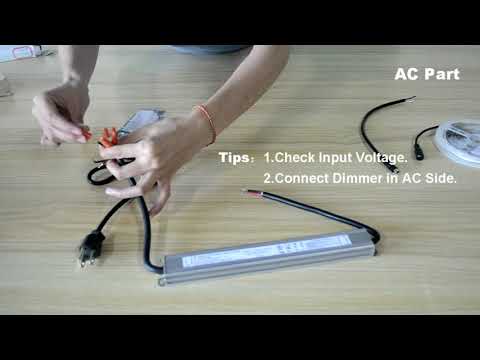 Slim Size Triac Dimmable LED Driver 30W (IP67)