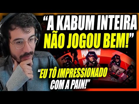 REAÇÃO DO REVOLTA E THEUSMA COM A DERROTA DA KABUM PARA A PAIN