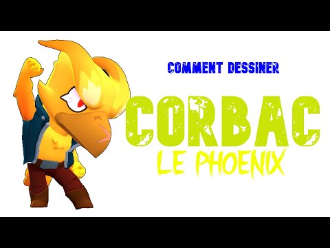 Comment Dessiner CORBAC Le PHOENIX - How To Draw Corbac The Phoenix (Brawl Stars)