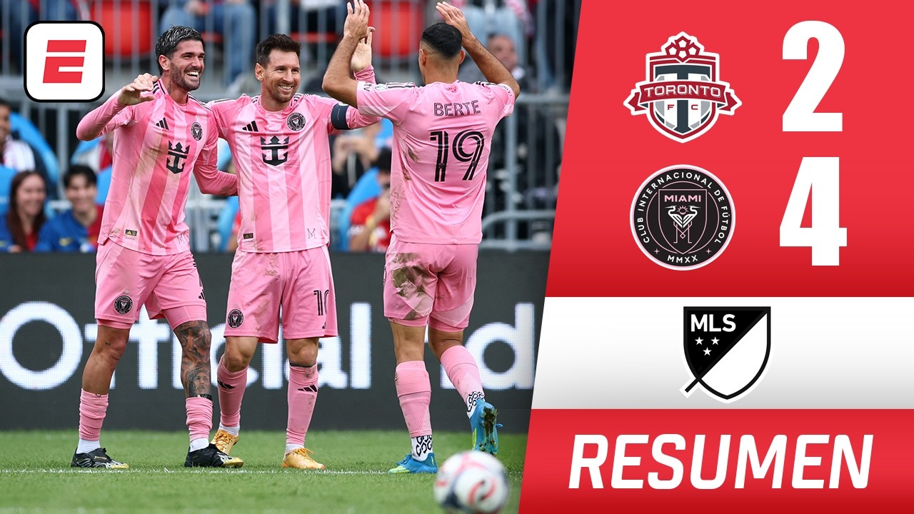 MESSI anotó e hizo historia en triunfo de INTER MIAMI a TORONTO en JUEGO que casi se complica | MLS