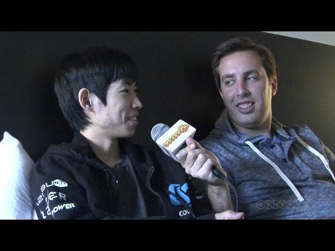Interview with Link before the big TSM vs CLG Match