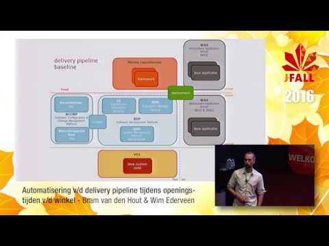 J-Fall 2016 Speaker Bram vd Hout & Wim Ederveen - Automat. delivery pipeline tijdens openingstijden