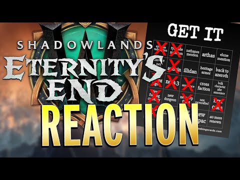 ETERNITY'S END! Shadowlands 9.2 Announcement Reactions