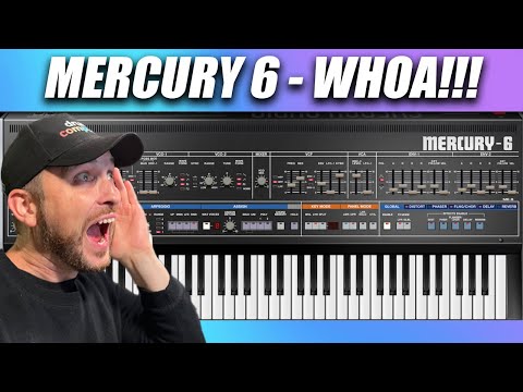 NEW Mercury 6 by Cherry Audio - The Synth of YOUR Dreams!