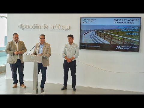 Presentacin de actuacin del Corredor Verde en Pizarra