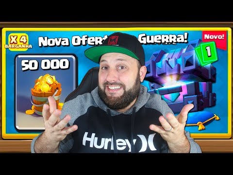 GANHEI LENDÁRIA NA "NOVA OFERTA ESPECIAL" DE GUERRA DO CLASH ROYALE - BRUNO CLASH