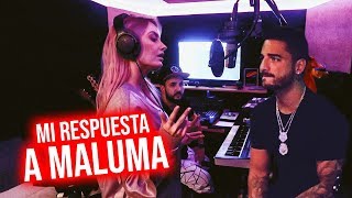 GRABANDO MI RESPUESTA A MARINERO DE MALUMA + VI AL REAL MADRID EN PRIMERA FILA | 09 Ago 2018