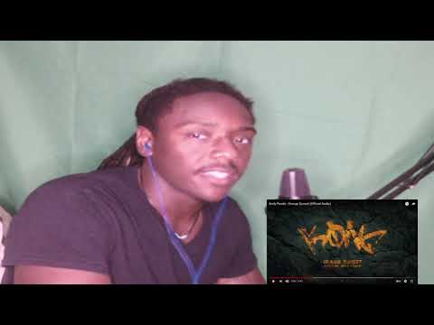 BLACK GUY REACTS TO Andy Panda - Orange Sunset | LIVE REACTION !!!!!
