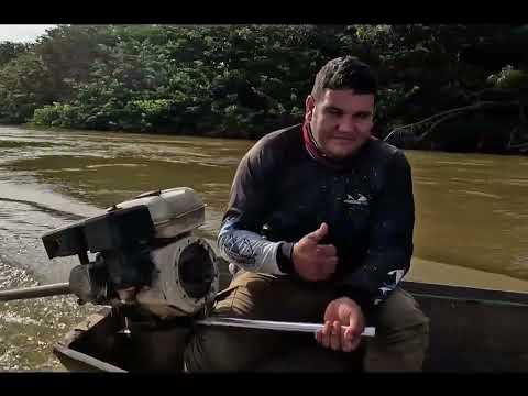 Pescaria no ria Mucajaí em Boa vista roraima 