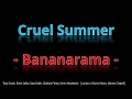Cruel Summer - Bananarama, HQ sound (HD, 320kbps) w/Lyrics