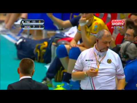 FINAL - JG01 - Trentino x Modena - Italiano de Vôlei Masculino 2014/15