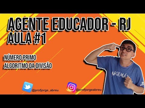 Agente Educador - RJ - AULA #1