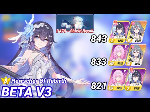 Comparing S0 HORB DPS vs MPE - HORB SP vs HOS(SS2) | Kallen (D470) - Honkai 6.8 BETA V3