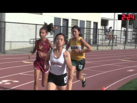 2014 RHL Prelims - 1600 Meters (FrSoph Girls) (Heat 1 of 2)