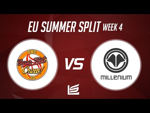 EU LCS 2014 Summer W4D1: Supa Hot Crew vs Millenium Highlights