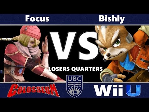 UBC Colosseum: Losers Quarters - Focus (Sheik, ROB) vs Bishly (Fox)